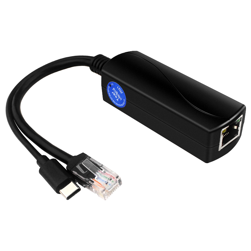 Power Over Ethernet - Raspberry Pi pemisah PoE, USB Tipe