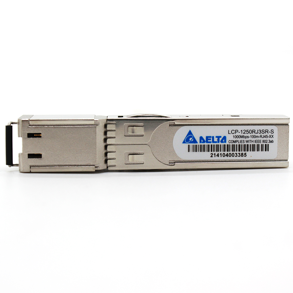 Power Over Ethernet - Delta LCP-1250RJ3SR-S 10/100/1000M Modul Transceiver Tembaga