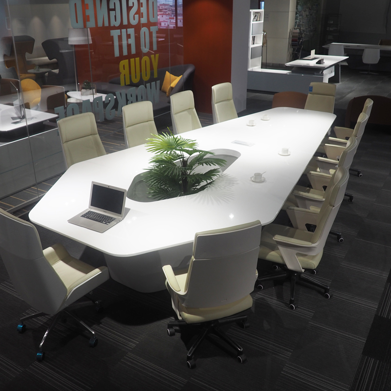 Meja Rapat Konferensi Ruang Ra - Office Tech Furniture ulasan dan harga