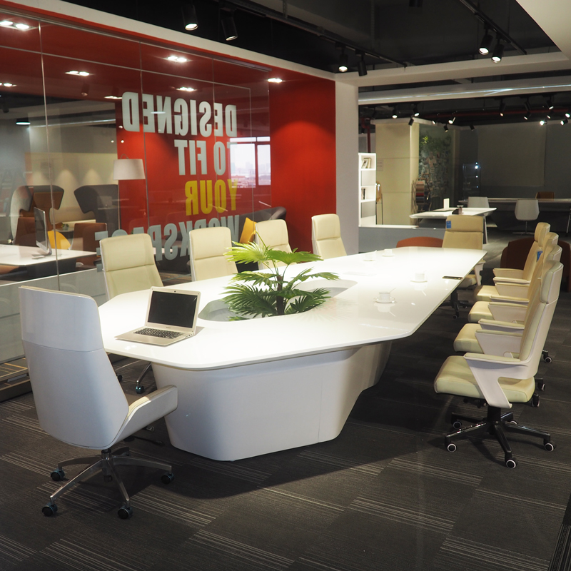 Meja Rapat Konferensi Ruang Ra - Office Tech Furniture ulasan dan harga