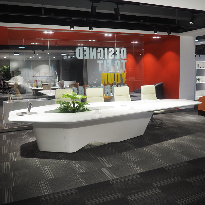 Meja Rapat Konferensi Ruang Ra - Office Tech Furniture ulasan dan harga
