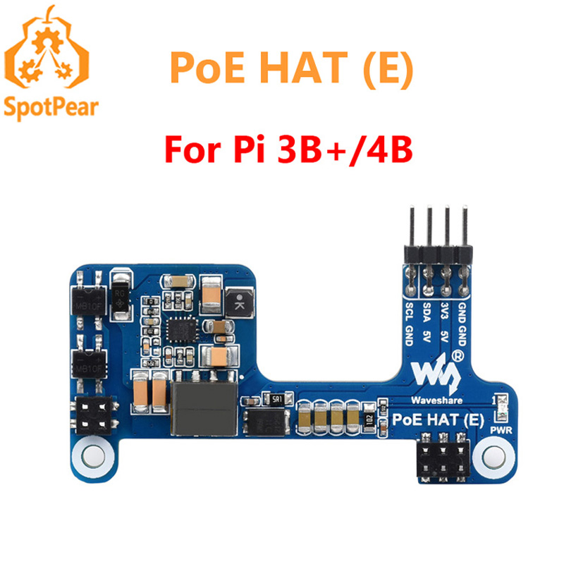 Topi Raspberry Pi PoE Power ov - Power Over Ethernet ulasan dan harga