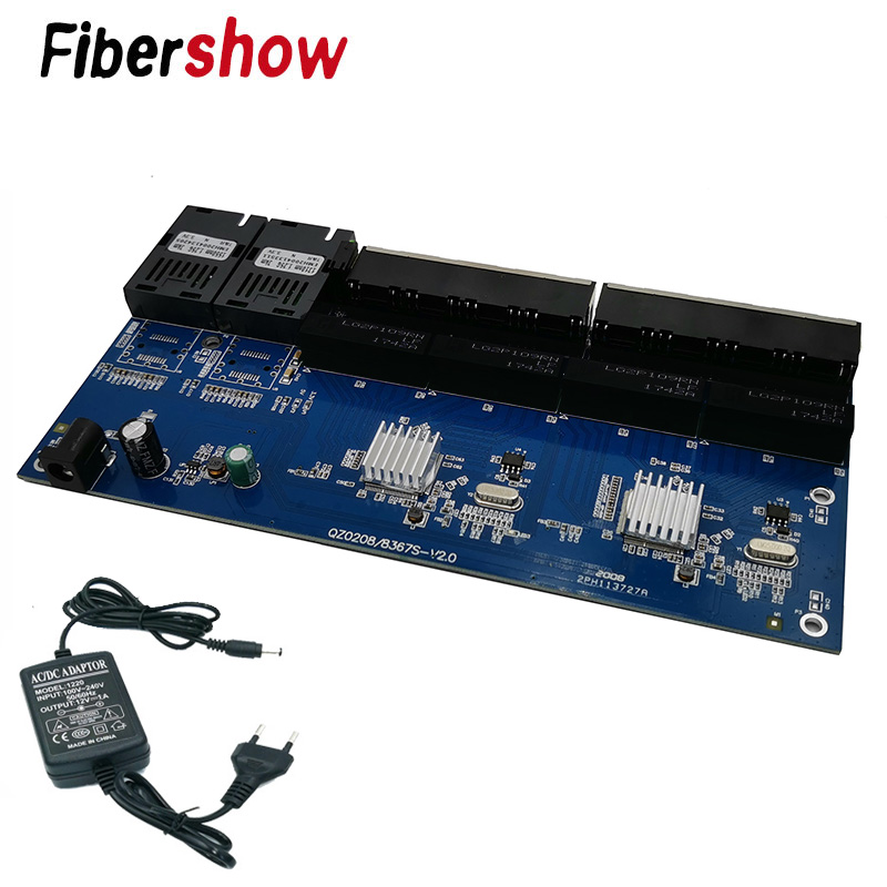 Gigabit saklar Ethernet serat  - Power Over Ethernet ulasan dan harga
