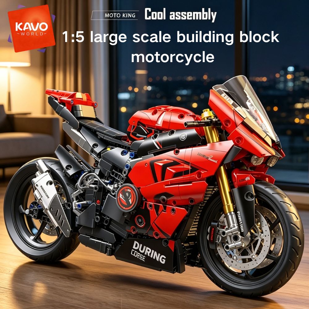 KAVOWORLD Kit Model Motor Supe - Tech Office Building ulasan dan harga